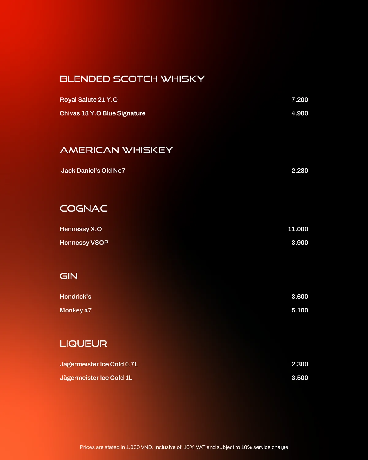 Trang menu 14